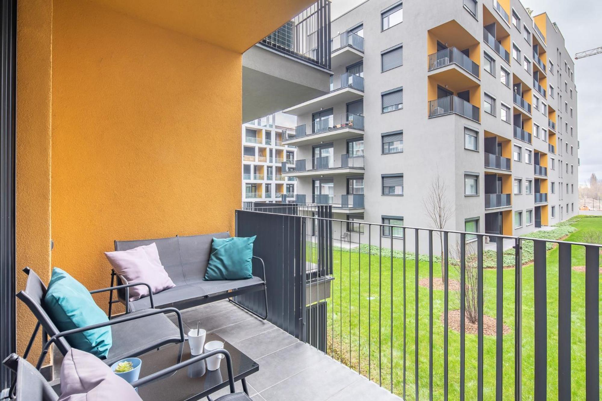 Balcony - Sunny - Modern * Budapest